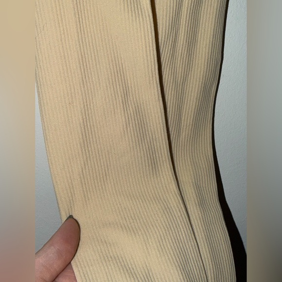 SNAG TIGHTS Ionic Ribbed Tights Oatmeal - Picture 10 of 12